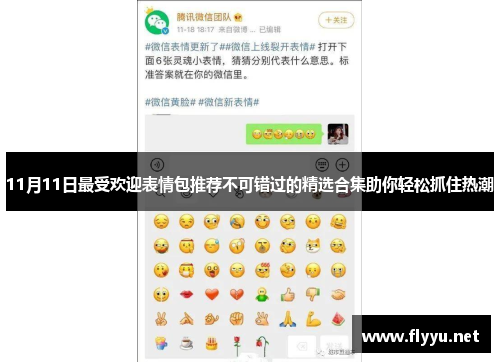 11月11日最受欢迎表情包推荐不可错过的精选合集助你轻松抓住热潮